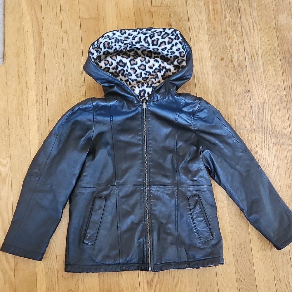 Wilsons Leather Kids Reversable Jacket XL